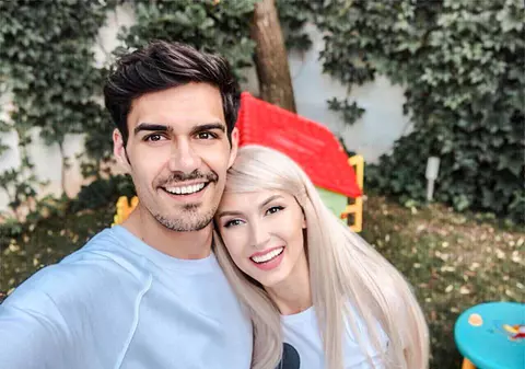 George Burcea, mesaj dur pentru Iulia Albu, după ce i-a criticat soția. „Comentați de pe telefoanele alea jerpelite”