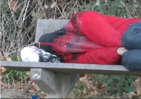 Un român a dormit 3 săptămâni pe o bancă, într-o pădure din Germania, după ce a fost păcălit de un vecin că-l ajută să se angajeze