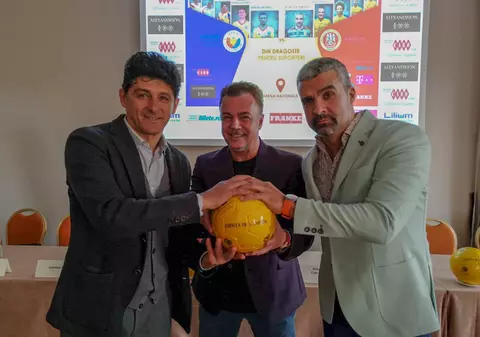 UPDATE Se joacă pe ”Ilie Oană” din Ploiești. Enache și Temișan dau piept cu Hagi și Gică Popescu pe Arena Națională.  Miuță de Centenar între artiști și fotbaliști