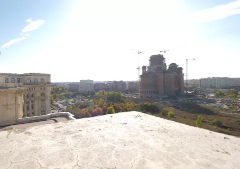 VIDEO Cum arată Catedrala Mântuirii Neamului, cu o lună înainte de sfințire