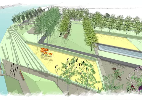 E prima comună din România cu debarcader pe malul unui râu. Localnicii din Ciugud vor avea zonă de agrement