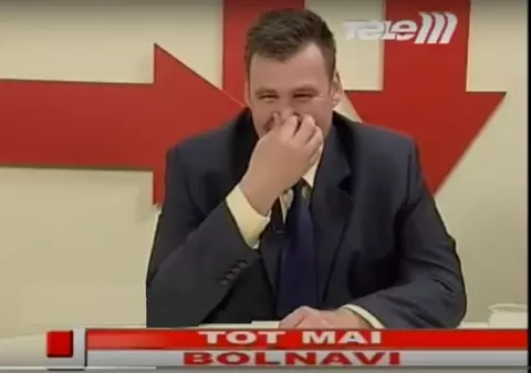 VIDEO/Cum a devenit «celebru» directorul Institutului de Psihiatrie Socola în urmă cu 10 ani. A făcut o criză de râs la o emisiune TV în direct, când vorbea despre cancer