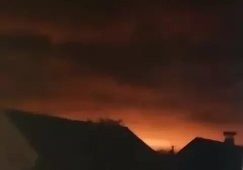 VIDEO | Explozie la un depozit militar din Ucraina. Zona este evacuată