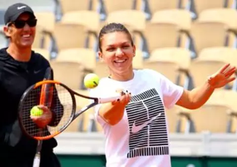 FOTO | Simona Halep, mesaj emoționant pentru Darren Cahill: Sunt fericită să te am alături de mine
