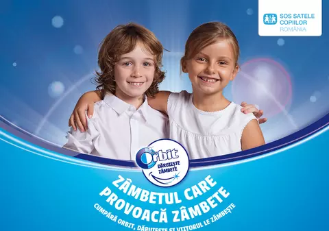 (P) De Ziua Mondială a Zâmbetului, Orbit a adus zâmbetul pe fețele copiilor defavorizați