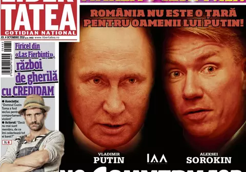 ”No Country for Putin's men", copertă specială azi în Libertatea!