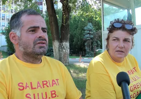 Asistenta de la Spitalul Universitar care a stat 17 zile în greva foamei a fost concediată. Cum s-a ajuns aici
