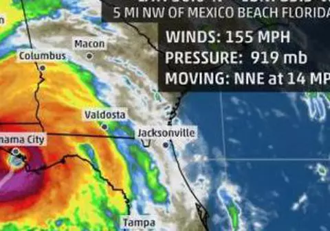 Uraganul Michael lovește Florida! Ar putea fi cel mai devastator uragan din ultimii 100 de ani!