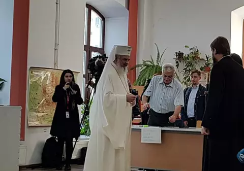 Patriarhul Daniel a votat în cadrul referendumului pentru definirea familiei
