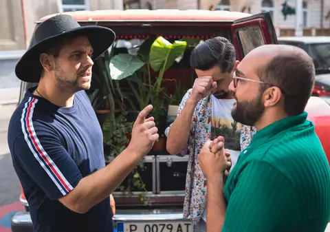 VIDEO / Actorii din "Triplu Sec" vin la "Interviurile Libertatea". Andrei V Ciopec și Andrei Cojanu ne povestesc despre cariera lor