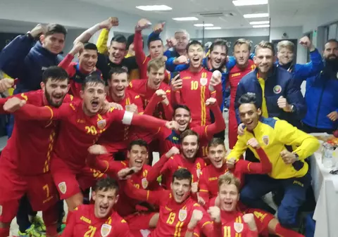 România - Gibraltar 8-0, meci de calificare la Turul de Elită U19. Cadou de la greci. Tricolorii merg mai departe