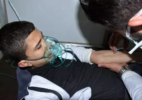 Cel puțin 107 oameni răniți în urma unui atac chimic în Siria