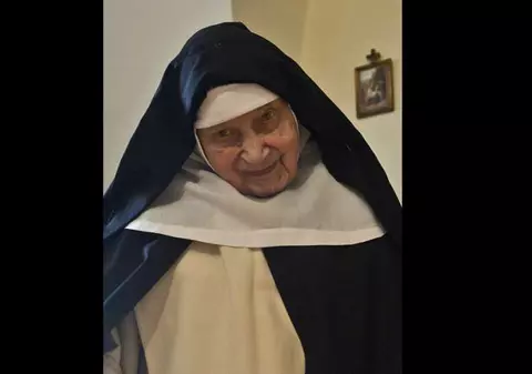 A murit cea mai bătrână călugăriţă din lume, la 110 ani. "Viaţa e frumoasă, dar scurtă"
