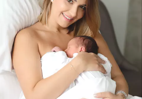 Cum a amenajat Ela Crăciun camera bebelușului