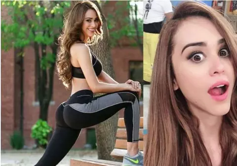 Ipostază incendiară cu "cea mai sexy fată de la Meteo". Are sau nu lenjerie intimă?