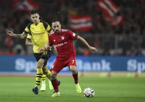 Franck Ribéry a pălmuit un jurnalist după meciul Dortmund - Bayern 3-2