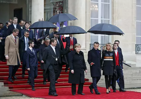 FOTO & VIDEO | Ziua Armistițiului. Liderii lumii s-au adunat la Paris pentru a marca 100 de ani de la sfârșitul Primului Război Mondial