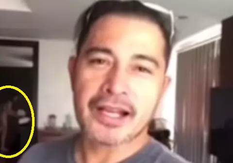 Un artist a vrut să-i trimită un mesaj de felicitare unui prieten. S-a înregistrat, dar imediat ce a postat filmul, toată lumea a început să râdă. L-a șters imediat, dar imaginile au fost salvate și au devenit virale | VIDEO