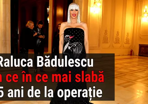 Raluca Bădulescu este din ce în ce mai slabă. La 5 ani de la operația de micșorare de stomac reușește să se mențină în formă