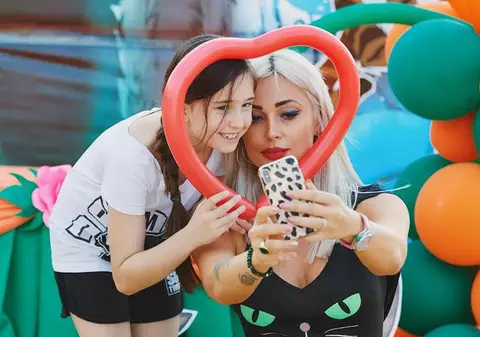 Ce cadouri i-a făcut Raluca Zenga fetiței sale, Samira, care a împlinit 9 ani (FOTO)