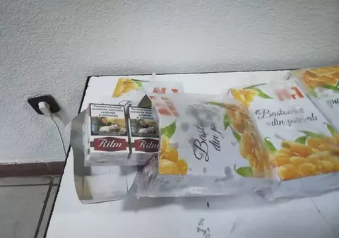 Țigări ascunse în pungile cu pufuleți, ultima invenție a unui moldovean. Ce au făcut polițiștii de frontieră
