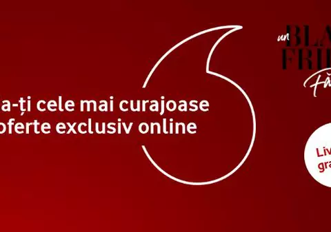 Vodafone Black Friday. Oferte la telefoane și abonamente la preț promoțional