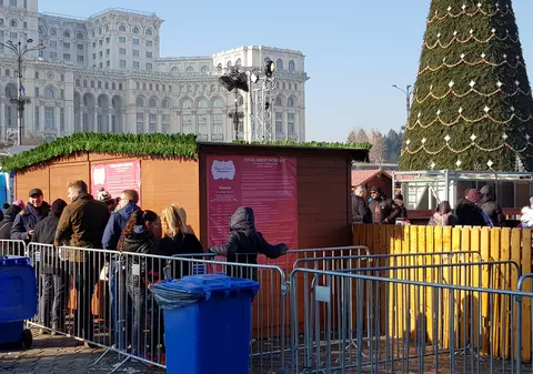 Măsuri antiteroriste la târgul de Crăciun din București după atacul de la Strasbourg
