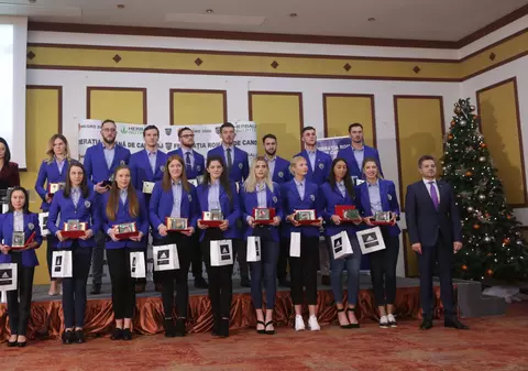 FOTO | Gala Canotajului Românesc 2018. 37 de medalii la competițiile internaționale, dintre care 17 de aur