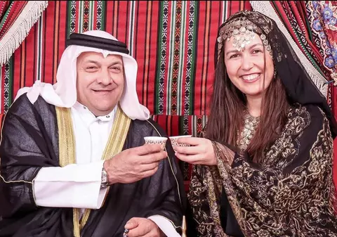 Șeicul Gabi Balint. Fostul mare fotbalist al Stelei, vacanță cu iubita la Dubai | GALERIE FOTO