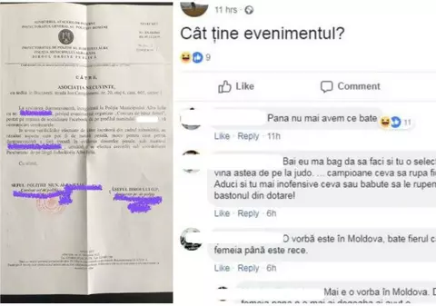 Dosar penal pe numele unui tânăr din Alba care a creat un eveniment pe Facebook cu titlul "Concurs de bătut femei"