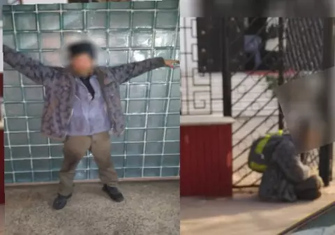Un cerșetor "invalid" s-a ridicat și a început să meargă. "Minunea" s-a întâmplat lângă o biserică