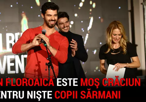 Ștefan de la "Exatlon" e Moș Crăciun pentru câțiva copii cu boli incurabile
