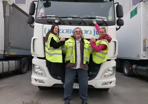 Crăciun româno-maghiar în TIR. O săptămână, trei țări, 1350 de kilometri pe autostrăzi, 600 pe mare