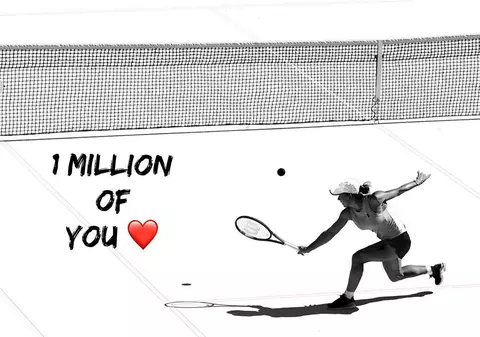 Cifră impresionantă pentru Simona Halep: un milion de urmăritori pe instagram
