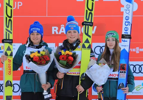 Cupa Mondială de sărituri cu schiurile - Râșnov 2019. Dublă victorie pentru norvegianca Maren Lundby, noul lider al clasamentului general. Dana Haralambie, pe 25 și pe 21