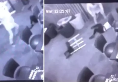 VIDEO ȘOCANT | Angajata unui cazinou din Timișoara, bătută cu sălbăticie de un recidivist care a și jefuit-o. Lovită cu pumnii, picioarele și un scaun!