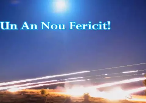 VIDEO / Mesajul Armatei Române de Anul Nou a devenit viral. "Avem și noi artificii"