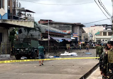 Gruparea jihadistă Stat Islamic a revendicat dublul atentat din Filipine, în care 20 de oameni și-au pierdut viața