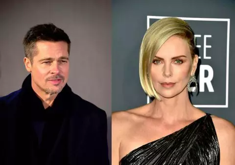 Primele imagini cu Brad Pitt și Charlize Theron. Ce frumoși sunt împreună!