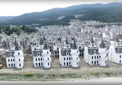 Orășelul unic unde castelele sunt unul lângă altul. Ce s-a ales de el |VIDEO