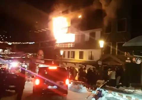 VIDEO | Incendiu într-o stațiune montană din Franța: Cel puțin 2 morți și 22 de răniți