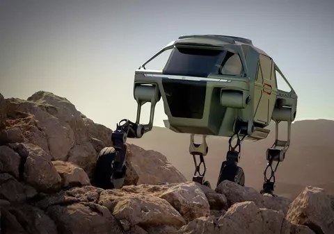 Hyundai a prezentat mașina cu picioare robotizate. Poate să pășească și să circule pe orice tip de teren. Cum arată conceptul SF / FOTO&VIDEO