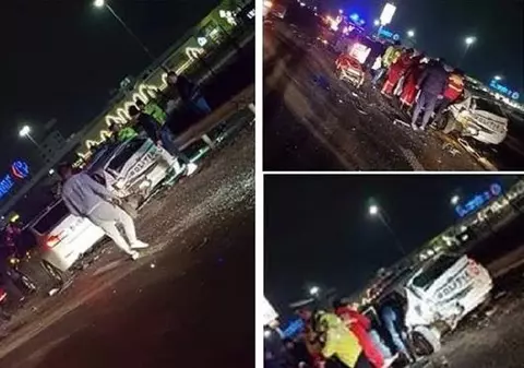 Accident teribil lângă București! Un polițist aflat în misiune a fost spulberat de șoferul unui Mercedes