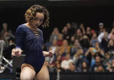 VIDEO | O gimnastă din SUA a reușit un exercițiu la sol de nota 10. Imaginile au făcut înconjurul lumii