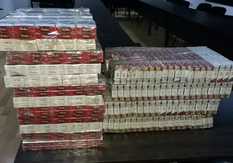 Femeie prinsă cu 6.000 de țigări, la frontiera din Vaslui cu Republica Moldova. Unde le ascunsese