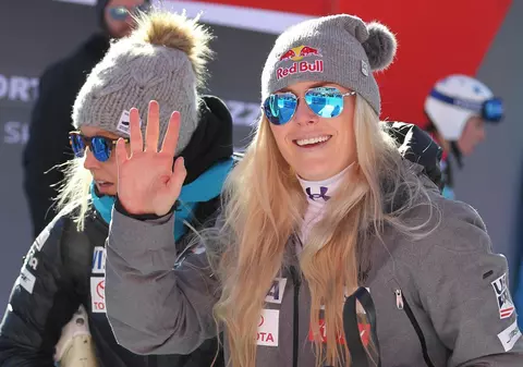 Lindsey Vonn arată fundul pe Twitter. Duminică are programată ultima cursă a carierei