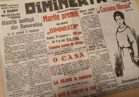 Ziarele din România interbelică ofereau cititorilor premii mai mari decât dau azi televiziunile la concursuri precum Vocea României sau X Factor!