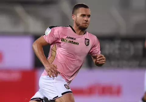 George Pușcaș, dublă pentru Palermo. Atacantul și-a urcat echipa pe primul loc în Serie B