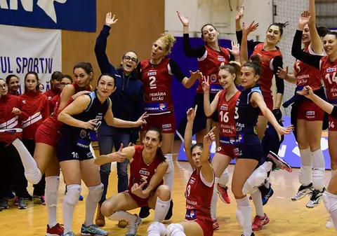 Volei Alba Blaj - Știința Bacău, semifinala Cupei CEV la volei feminin