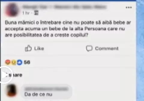 O femeie gravidă din Satu Mare și-a scos copilul la vânzare pe Facebook! Cât s-a gândit să ceară pentru acesta